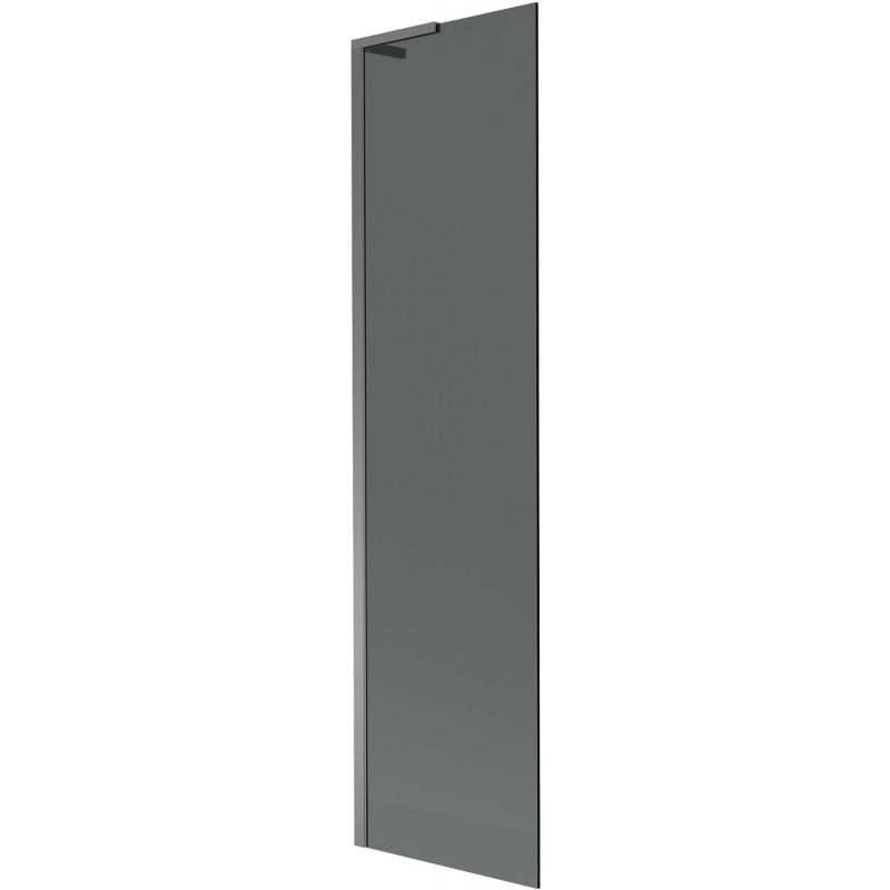 Mexen Next L vaňová zástena 1-krídlová 50 x 150 cm, grafit, gun metal - 895-050-000-03-40-95