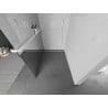 Mexen Kioto+ sprchová stena s poličkou Walk-in 100 x 200 cm, zrkadlo, biela - 800-100-121-20-50