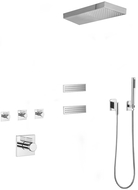 Mexen Fall podomietková sprchová súprava, chróm - 7602-04-00