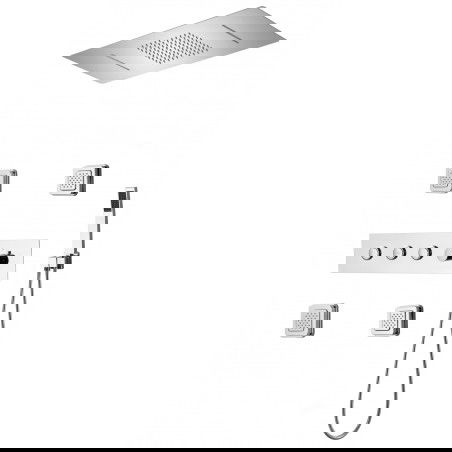 Mexen Soler podomietková sprchová súprava, chróm - 7601-04-00