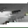 Jednofarebný sprchový záves Mexen Next L 70 x 150 cm, priehľadný, chróm - 895-070-000-03-00-01