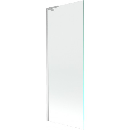 Jednofarebný sprchový záves Mexen Next L 70 x 150 cm, priehľadný, chróm - 895-070-000-03-00-01