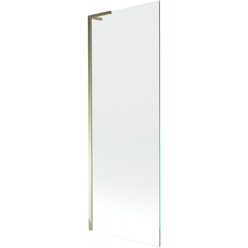 Mexen Next L vaňový kryt 1-krídlový 70 x 150 cm, transparentný, zlatý - 895-070-000-03-00-50