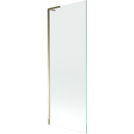 Mexen Next L vaňový kryt 1-krídlový 70 x 150 cm, transparentný, zlatý - 895-070-000-03-00-50
