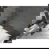 Mexen Next L vaňová zástena 1-krídlová 60 x 150 cm, transparentná, zlatá matná - 895-060-000-03-00-55