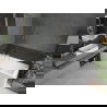 Mexen Next L vaňová zástena 1-dverová 70 x 150 cm, priehľadná, zlatá kartáčovaná - 895-070-000-03-00-55