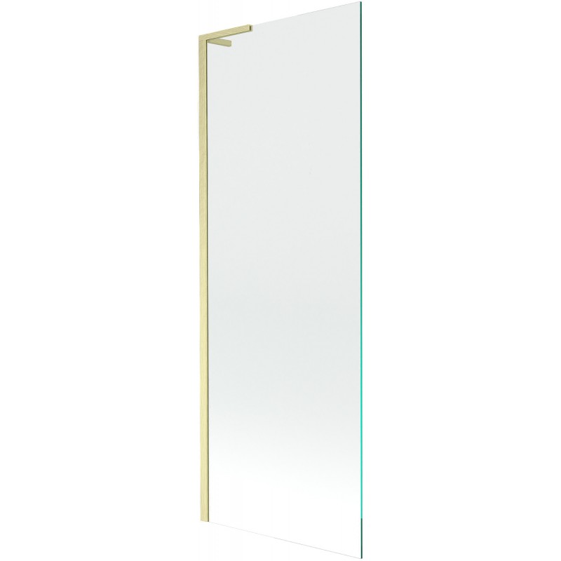 Mexen Next L vaňová zástena 1-dverová 70 x 150 cm, priehľadná, zlatá kartáčovaná - 895-070-000-03-00-55