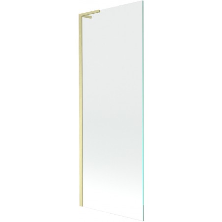 Mexen Next L vaňová zástena 1-dverová 70 x 150 cm, priehľadná, zlatá kartáčovaná - 895-070-000-03-00-55
