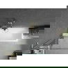 Mexen Next L vaňová zástenka 1-krídlová 80 x 150 cm, transparentné, zlato kartáčované - 895-080-000-03-00-55