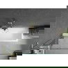 Mexen Next L vaňový paraván 1-krídlový 100 x 150 cm, transparentný, zlatý brúsený - 895-100-000-03-00-55