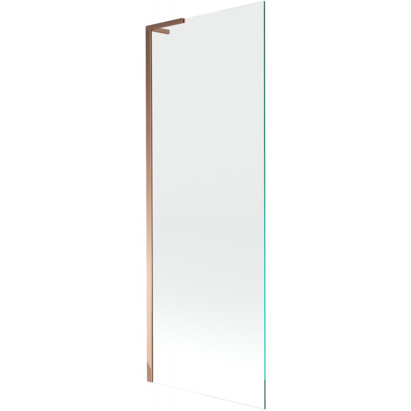 Mexen Next L vaňová zástena 1-krídlová 70 x 150 cm, transparentná, ružové zlato - 895-070-000-03-00-60