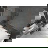 Mexen Next L vaňová zástena 1-krídlová 80 x 150 cm, transparentná, ružové zlato - 895-080-000-03-00-60