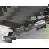 Mexen Next L paraván na vaňu 1-krídlový 90 x 150 cm, transparentný, brúsená meď - 895-090-000-03-00-65