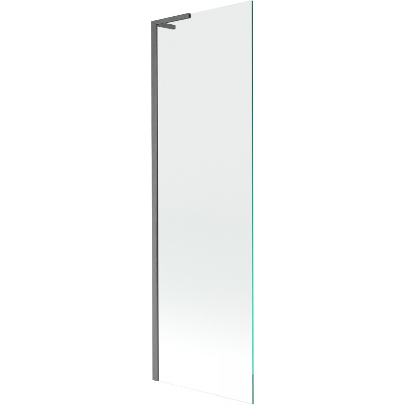 Mexen Next L vaňová zástena 1-krídlová 60 x 150 cm, priehľadná, brúsená pištoľová sivá - 895-060-000-03-00-66