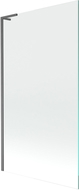 Mexen Next L vaňová zástena 1-krídlová 100 x 150 cm, transparentná, brúsená pištoľovo šedá - 895-100-000-03-00-66