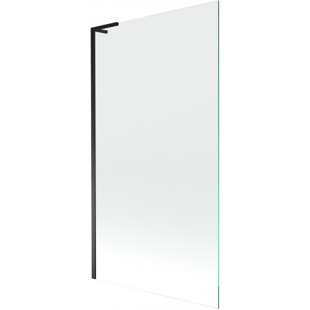 Mexen Next L vaňová zástena 1-krídlová 100 x 150 cm, transparentná, čierna - 895-100-000-03-00-70