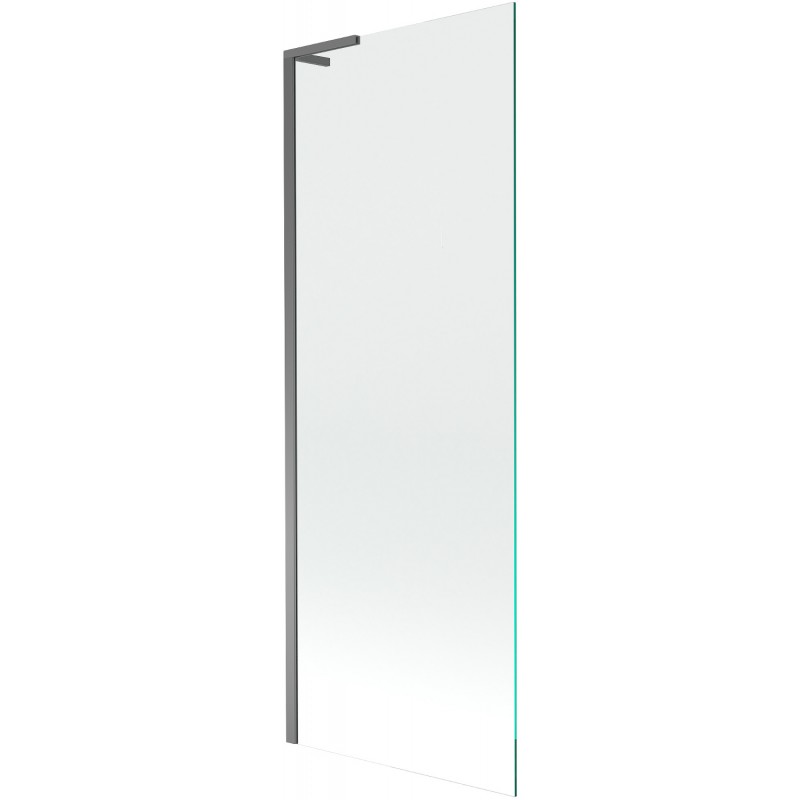 Mexen Next L vaňová zástena 1-krídlová 70 x 150 cm, transparentná, gun metal - 895-070-000-03-00-95