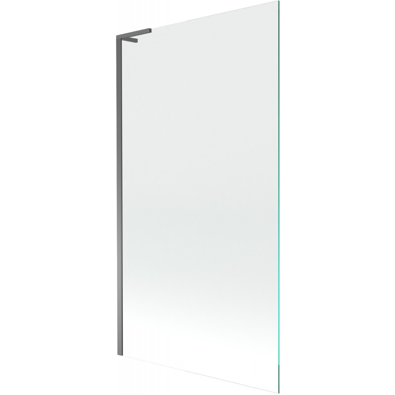 Mexen Next L vaňová zástená 1-krídlová 100 x 150 cm, transparentná, čierny chróm - 895-100-000-03-00-95