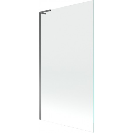 Mexen Next L vaňová zástená 1-krídlová 100 x 150 cm, transparentná, čierny chróm - 895-100-000-03-00-95