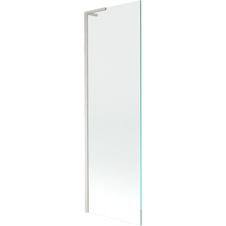 Mexen Next L vaňová zástenka 1-krídlová 60 x 150 cm, transparentná, brúsený nikel - 895-060-000-03-00-97