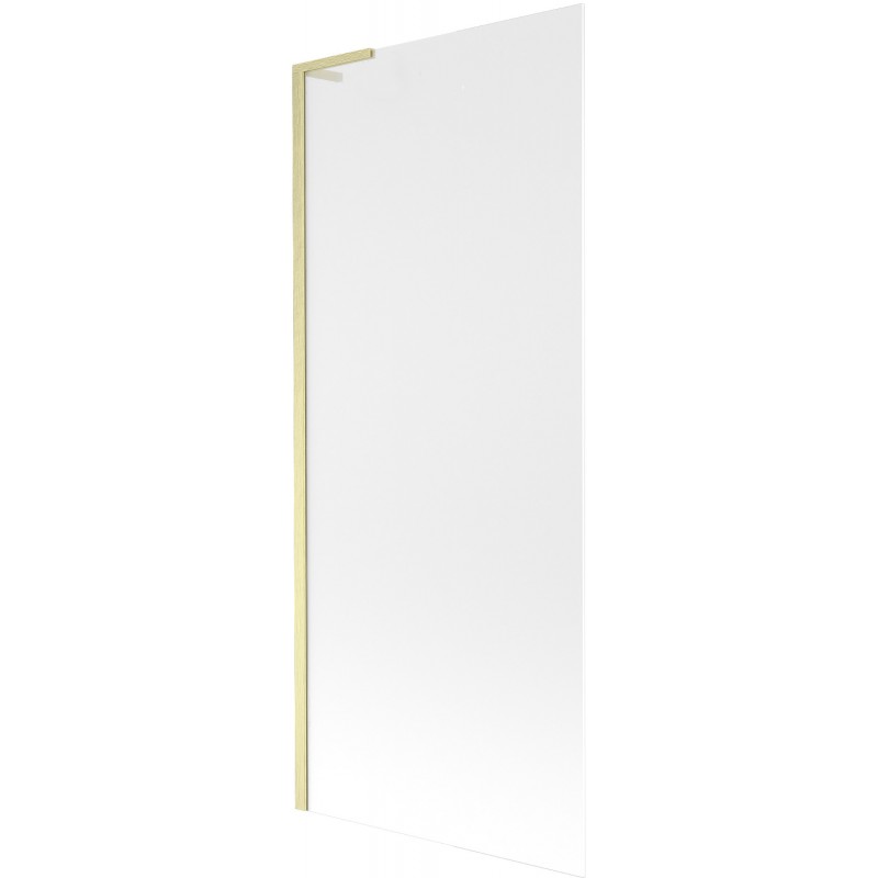 Mexen Next L Vaňová zástenka 1-krídlová 80 x 150 cm, mrazené, zlatý kartáčovaný - 895-080-000-03-30-55