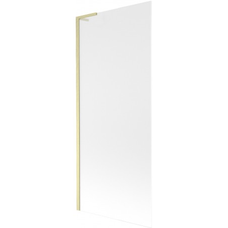 Mexen Next L Vaňová zástenka 1-krídlová 80 x 150 cm, mrazené, zlatý kartáčovaný - 895-080-000-03-30-55