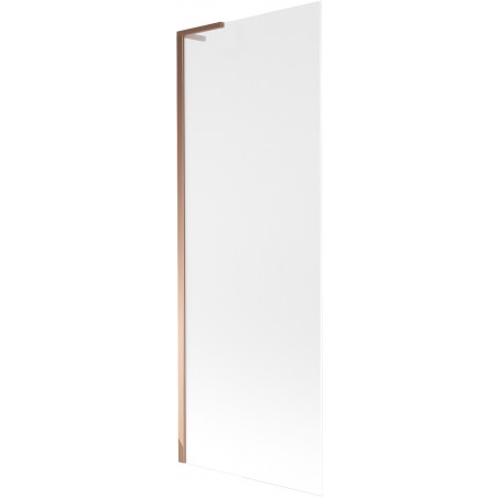 Mexen Next L vaňová zásten 1-krídlová 70 x 150 cm, matné sklo, ružové zlato - 895-070-000-03-30-60