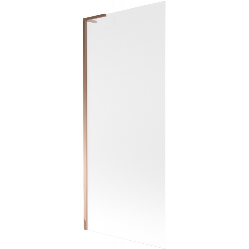 Mexen Next L vaňová zástena 1-krídlová 80 x 150 cm, mrazivý, ružové zlato - 895-080-000-03-30-60
