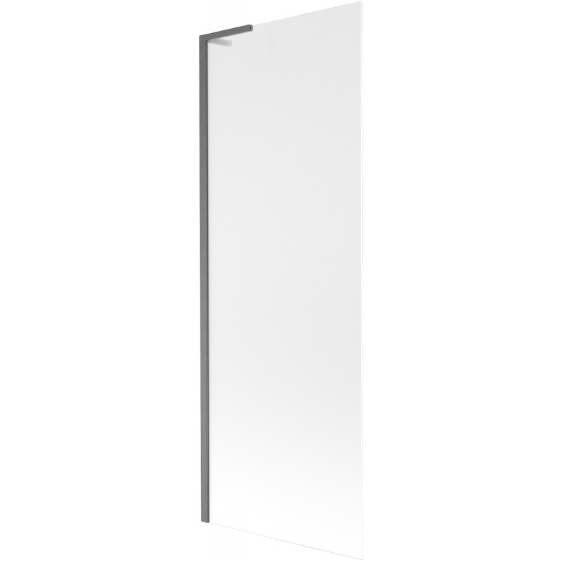 Mexen Next L vaňová zástenka 1-krídlová 70 x 150 cm, matné sklo, brúsená gun gray - 895-070-000-03-30-66