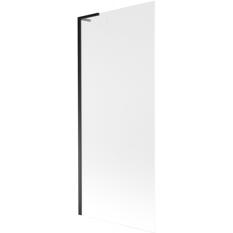 Mexen Next L vaňová zástenka 1-krídlová 80 x 150 cm, námraza, čierna - 895-080-000-03-30-70