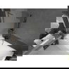Mexen Next L vaňová zástena 1-krídlová 70 x 150 cm, mráz, gun metal - 895-070-000-03-30-95