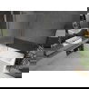 Mexen Next L sprchový panel 1-krídlový 90 x 150 cm, mráz, gun metal - 895-090-000-03-30-95
