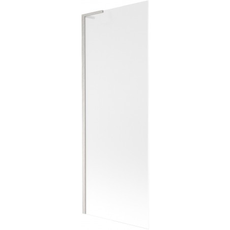 Mexen Next L vaňa paraván 1-krídlový 70 x 150 cm, mrazivý, brúsený nikel - 895-070-000-03-30-97