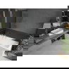 Mexen Next L vaňová zástena 1-krídlová 60 x 150 cm, grafit, chróm - 895-060-000-03-40-01