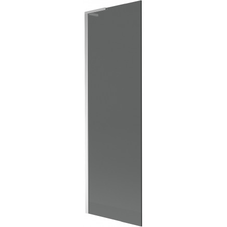 Mexen Next L vaňová zástena 1-krídlová 60 x 150 cm, grafit, chróm - 895-060-000-03-40-01