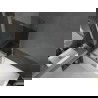 Mexen Next L vaňová zástena 1-krídlová 90 x 150 cm, grafit, chróm - 895-090-000-03-40-01