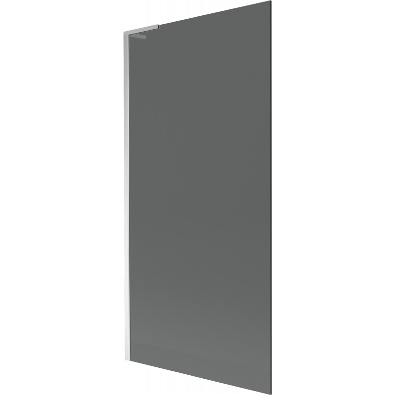 Mexen Next L vaňová zástena 1-krídlová 90 x 150 cm, grafit, chróm - 895-090-000-03-40-01