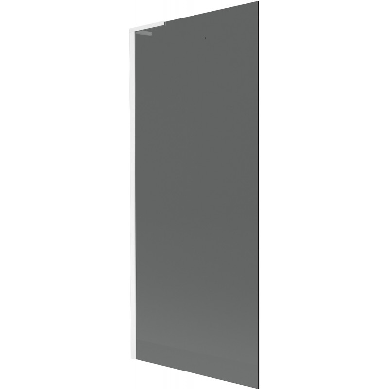Mexen Next L sprchová zástena 1-krídlová 80 x 150 cm, grafit, biely - 895-080-000-03-40-20