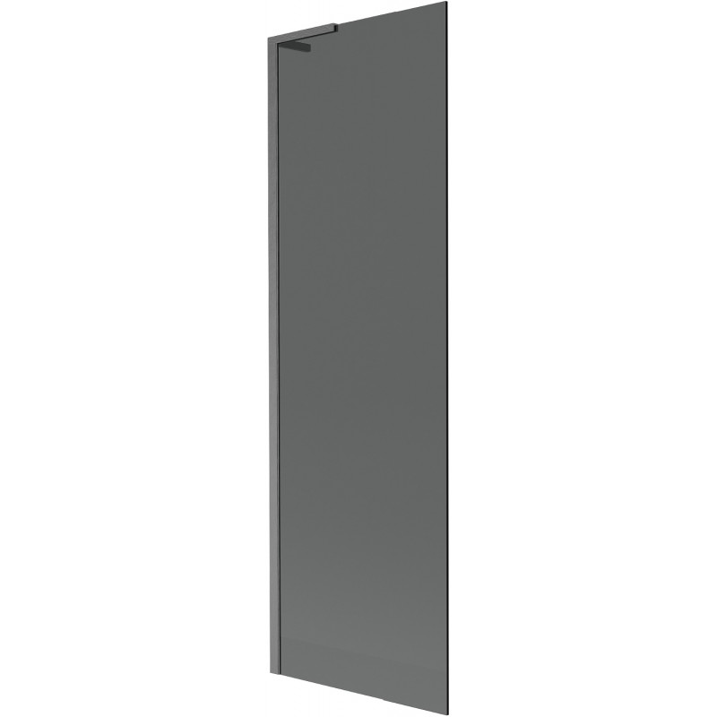 Mexen Next L vaňová zástenka 1-krídlová 60 x 150 cm, grafitová, brúsená zbraňovo sivá - 895-060-000-03-40-66