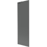 Mexen Next L vaňová zástena 1-krídla 60 x 150 cm, grafit, brúsená gun gray - 895-060-000-03-40-66