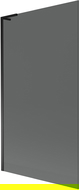 Mexen Next L vaňová zástena 1-krídlová 100 x 150 cm, grafitová, čierna - 895-100-000-03-40-70