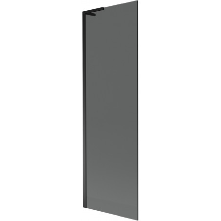 Mexen Next L vaňová zástenka 1-krídlová 60 x 150 cm, grafitová, čierna - 895-060-000-03-40-70