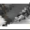 Mexen Next L vaňová zástena 1-krídlová 60 x 150 cm, grafit, gun metal - 895-060-000-03-40-95