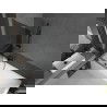 Mexen Next L vaňová zástena 1-krídlová 70 x 150 cm, grafit, gun metal - 895-070-000-03-40-95
