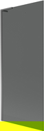 Mexen Next L sprchová zástena jednokrídlová 80 x 150 cm, grafit, gun metal - 895-080-000-03-40-95