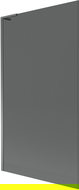 Mexen Next L vanová zástena 1-krídlová 100 x 150 cm, grafitová, gun metal - 895-100-000-03-40-95