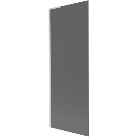 Mexen Next L vaňová zástenka 1-krídlová 70 x 150 cm, grafitová, brúsený nikel - 895-070-000-03-40-97
