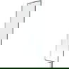 Mexen Next L vaňová zástenka 1-krídlová 50 x 150 cm, čierny vzor, chróm - 895-050-000-03-70-01