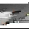 Mexen Next L sprchová zástena 1-krídlová 80 x 150 cm, čierny vzor, ružové zlato - 895-080-000-03-70-60