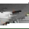 Mexen Next L vaňová zástěna 1-krídlová 80 x 150 cm, čierny vzor, brúsená meď - 895-080-000-03-70-65